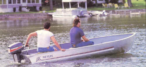 Meyers Laker 14  Semi Vee Fishing Boat