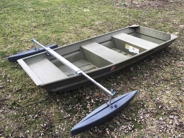 Outrigger Stabilizer Float for Jon Boat