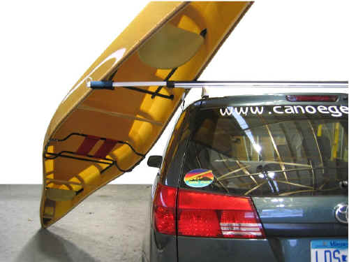 Suction Cup Rack with loading bars extended