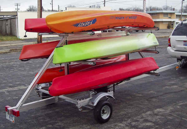 SUT-450-M6 Multiple Sailboard, Paddleboard, and Kayak Carrier