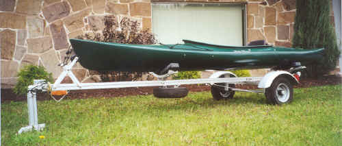 Trailex SUT-200 Trailer With Kayak