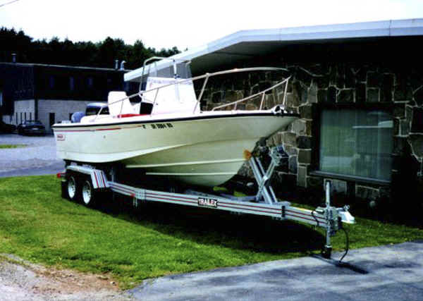 Trailex Trailer Designed for Up to 6000 Lb Boats