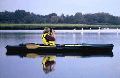 Lady with Camera in Walden Scout Kayak