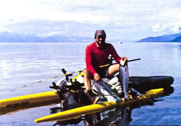Water Bike used for Fishing